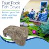 image:imageAquascape Faux Log Fish Cave for Pond Koi Predator Control  78324Rock