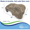 image:imageAquascape Faux Log Fish Cave for Pond Koi Predator Control  78324Rock