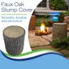 image:imageAquascape Faux Oak Stump Cover for Yard Landscape and Garden  78259Cover