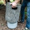image:imageAquascape Faux Wood Stump Propane Tank Cover 78345