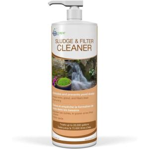 image:imageAquascape 98891 Sludge and Filter Cleaner Treatment Liquid 1 Ltr338 oz for Pond Water Feature Waterfall and Garden946ml  32oz
