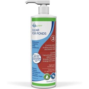 image:imageAquascape Clear Water Treatment for Koi and Fish Ponds Blend of Clarifiers to Clear Cloudy or Discolored Water and Reduce Debris  4 16Ounces16ounces