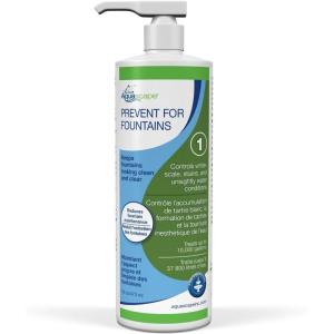 image:imageAquascape Prevent Water Treatment for Fountains Waterfalls Rock and Gravel Prevent WhiteScale Buildup Stains Foam and Other Unsightly Water Conditions  4 16Ounces16ounces