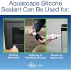 image:imageAquascape Black Silicone Sealant  FishSafe Waterproof Silicone for Ponds Aquariums Terrariums and Home Repairs 47 oz Tube 22010Clear