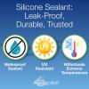 image:imageAquascape Black Silicone Sealant  FishSafe Waterproof Silicone for Ponds Aquariums Terrariums and Home Repairs 47 oz Tube 22010Clear