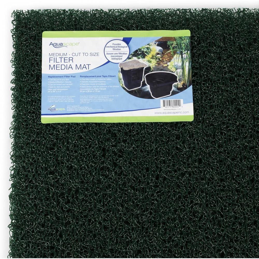 image:imageAquascape Filter Media Mat 24 x 39  High Density  Blue  for Pond Skimmer and Water Filtration SystemsMedium Density