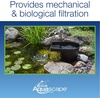 image:imageAquascape Pond Filter and Waterfall Spillway Efficient Mechanical and Biological Filtration Compact  77020BlackSpillway