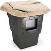 image:imageAquascape Signature Series 1000 Pond Skimmer LargeCapacity Surface Debris Removal with Rigid Basket and Filter Mat Adjustable Weir Includes Faux Rock Lid for Ponds Up to 1000 sq ft43022400