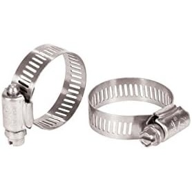 image:imageAquascape 21012 Stainless Steel Hose Clamp 2 1 to 15 for Pond Water Feature Waterfall Landscape and Garden