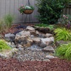 image:imageAquascape Backyard Waterfall Fountain Kit for Landscape and Garden  83013 BlackFountain Kit