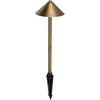 image:imageAquascape Path and Area LED Landscape Light Dome Top Design Durable Brass Antique Bronze Finish 3Watt Low Voltage LVL  84064  BrownDome Top 6PACK