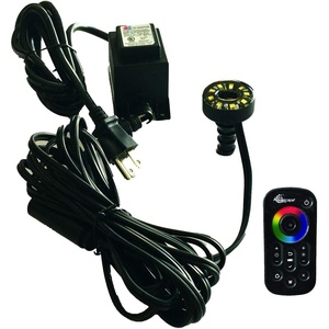 image:imageAquascape LED Color Changing Fountain Light Kit with Remote Control and Transformer  84055Light w Remote and Transformer