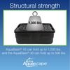 image:imageAquascape AquaBasin 30 Fountain and Water Feature Basin for Landscape and Garden  78223 Black 27 GallonBasin