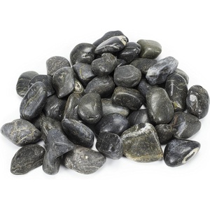 image:imageAquascape Decorative River Stone Pebbles 22 lbs  10 kg  78160 78161 BlackBlack