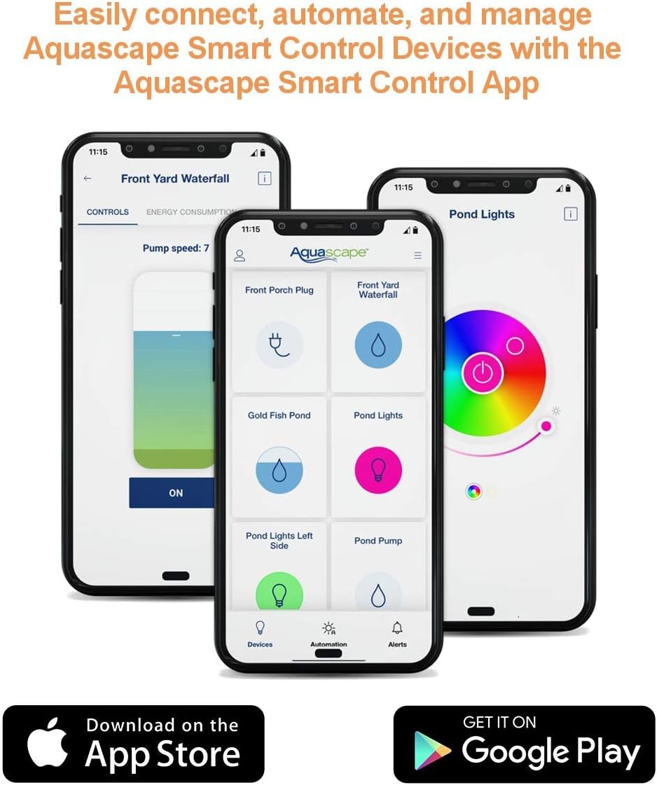 image:imageAquascape AquaForce 3868 Solids Handling Submersible Pond Pump Waterfall and Pond Filter Pump for Ponds Water Features and Filtration 9111340008000 GPH