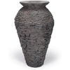 image:imageAquascape 78221 Fire Fountain Stacked Slate Urn AddOn KitUrn  Install Kit