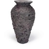 image:imageAquascape 78221 Fire Fountain Stacked Slate Urn AddOn KitUrn  Install Kit