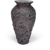 image:imageAquascape 78221 Fire Fountain Stacked Slate Urn AddOn KitUrn  Install Kit
