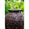 image:imageAquascape 78221 Fire Fountain Stacked Slate Urn AddOn KitUrn Only