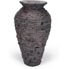 image:imageAquascape 78221 Fire Fountain Stacked Slate Urn AddOn KitUrn Only