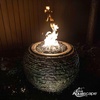 image:imageAquascape Fire and Water Stacked Slate Sphere Medium  58093