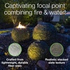 image:imageAquascape Fire and Water Stacked Slate Sphere Medium  58093