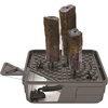 image:imageAquascape Mongolian Basalt Columns Water Fountain Kit for Landscape and Garden Set of 3 Columns  58089