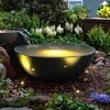 image:imageAquascape Spillway Bowl and Basin Landscape and Garden Fountain Kit  58087Basin 40in