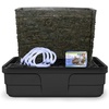 image:imageAquascape Stacked Slate Spillway Wall Landscape Fountain Kit with Aquabasin and Ultra Pump 32inch  7826932