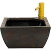 image:imageAquascape Aquatic Patio Pond Kit Container Water Garden Includes Bamboo Fountain and Pump