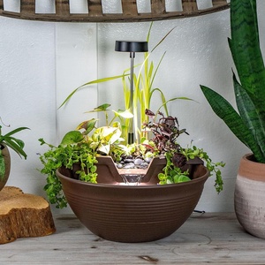 image:imageAquascape AquaGarden Tabletop Fountain Kit GrayMocha
