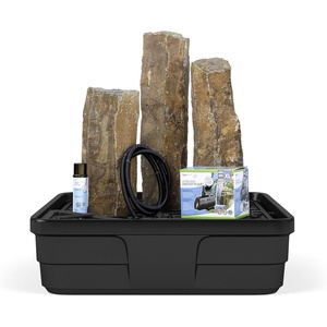 image:imageAquascape Mongolian Basalt Columns Water Fountain Kit for Landscape and Garden Set of 3 Columns  58089