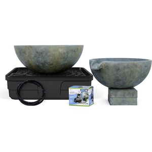 image:imageAquascape Spillway Bowl and Basin Landscape and Garden Fountain Kit  58087Complete Kit