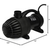 image:imageAquascape AquaSurge Asynchronous Pump for Ponds Pondless Waterfalls and Skimmer Filters 20005284 GPHwater pump