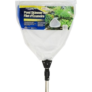 image:imageAquascape HeavyDuty Pond Skimmer Net with Extendable Handle Durable Fine Mesh for Debris Removal 36 to 69Inch Adjustable Length 98562