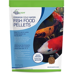 image:imageAquascape Premium Cold Water Fish Food Pellets 44 lbs  2 kg22 Pound Pack of 1
