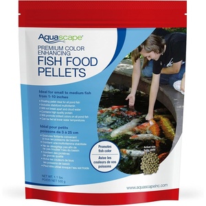 image:imageAquascape Premium Color Enhancing Fish Food Pellets for Pond Koi Goldfish and More 22 lbs  1 kg11 Pounds