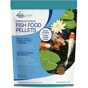 image:imageAquascape Premium Staple Fish Food Pellets for Small to Medium Pond Fish Small Pellet 11 Pounds  9886722 Pound Pack of 1