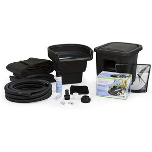 image:imageAquascape DIY Backyard Pond Kit 6feet x 4feet  99763 Black4 x 6250 gallon
