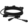 image:imageAquascape 1Outlet White LED Outdoor Lighting Extension Cable 2Pin Black 989985Pin