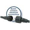 image:imageAquascape 84022 12 Volt with Quick Connects 6Way Lighting Splitter Black6Way
