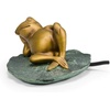 image:imageAquascape Lazy Frog on Lily Pad Spitter Fountain for Ponds and Water Gardens 78311