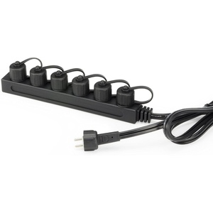 image:imageAquascape 84022 12 Volt with Quick Connects 6Way Lighting Splitter Black6Way
