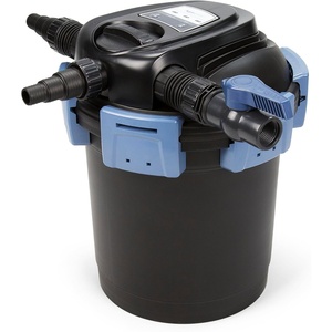 image:imageAquascape 95053 UltraKlean 2000 Gallon Biological Pressure Filter with 14 Watt UV Clarifier Sterilizer for Pond Water Feature 2700 GPH Black2000