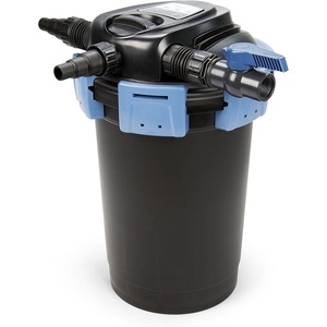 image:imageAquascape 95053 UltraKlean 2000 Gallon Biological Pressure Filter with 14 Watt UV Clarifier Sterilizer for Pond Water Feature 2700 GPH Black3500