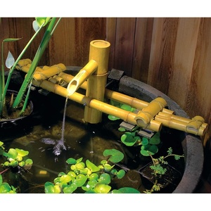 image:imageAquascape Adjustable Pouring Bamboo Fountain Fountain for Ponds and Water Gardens PolyResin  78308