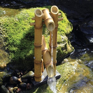 image:imageAquascape Deer Scarer Bamboo Fountain Fountain for Ponds and Water Gardens ShishiOdoshi Inspired PolyResin  78306