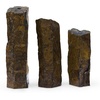 image:imageAquascape Mongolian Basalt Stone Fountain Columns Set of 3 24Inch 30Inch 36Inch  58062