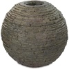 image:imageAquascape Stacked Slate Sphere Fountain 24 Inch Diameter 61 cm Lightweight FiberResin Composite Decorative Water Feature Includes Tubing for Easy Setup 7828724 Dia 61 cm