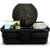 image:imageAquascape Stacked Slate Sphere Fountain 40 Inch Diameter 102 cm Lightweight FiberResin Composite Decorative Water Feature Includes Tubing for Easy Setup 7828918 inch Dia 46 cm